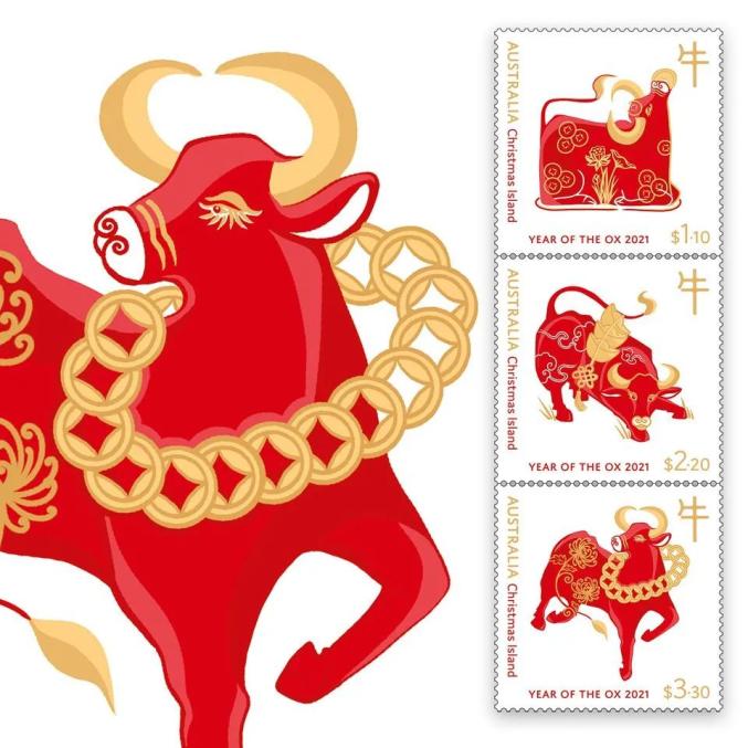 牛年说牛(二)牛年将至,世界各国推出牛年邮票